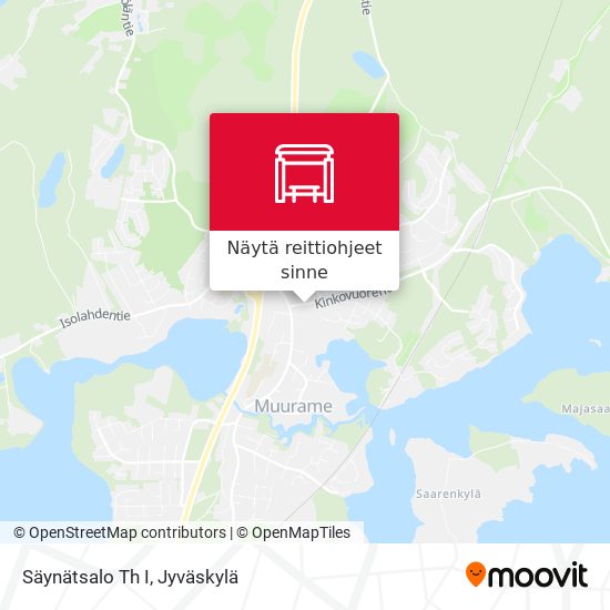 Säynätsalo Th I kartta