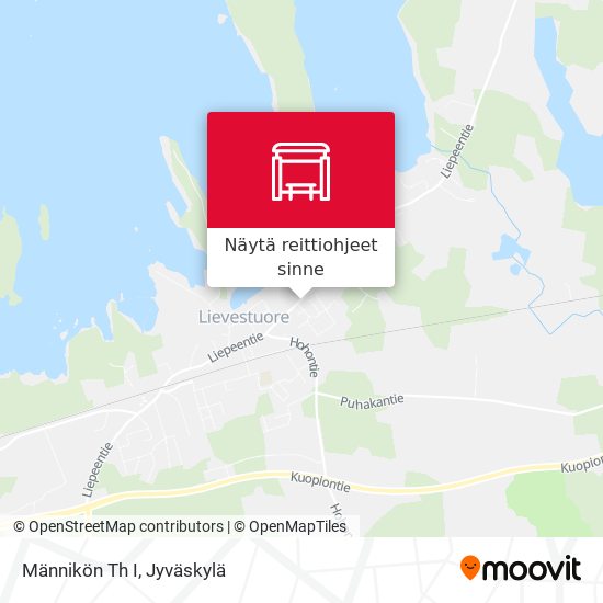 Männikön Th I kartta