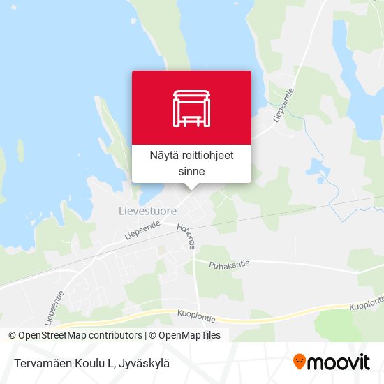 Tervamäen Koulu L kartta