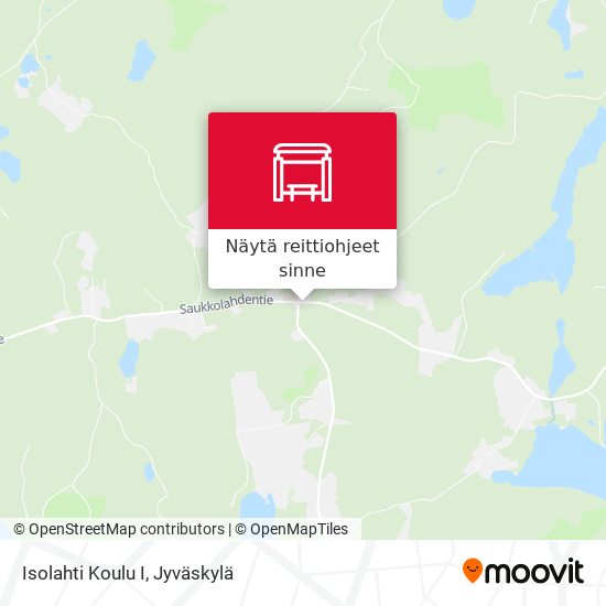 Isolahti Koulu  I kartta