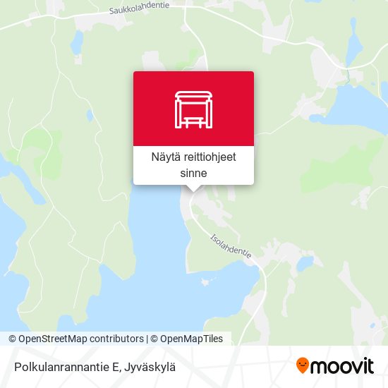 Polkulanrannantie E kartta