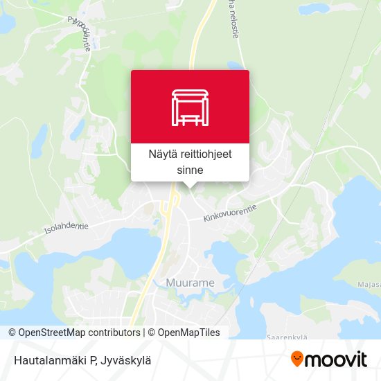 Hautalanmäki P kartta