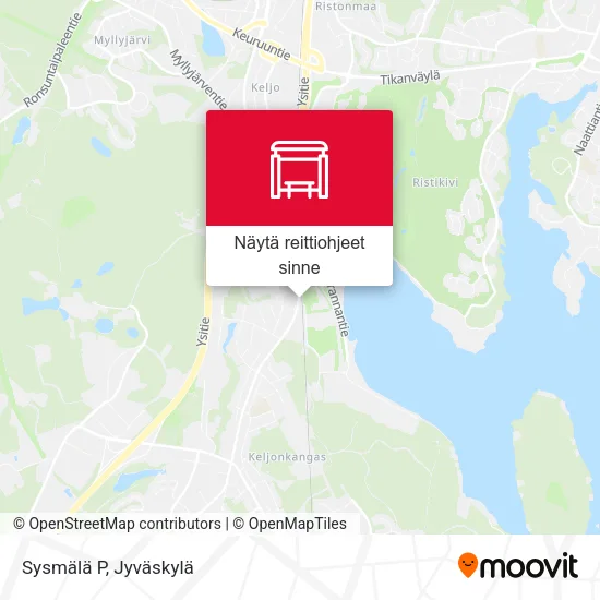 Sysmälä P kartta