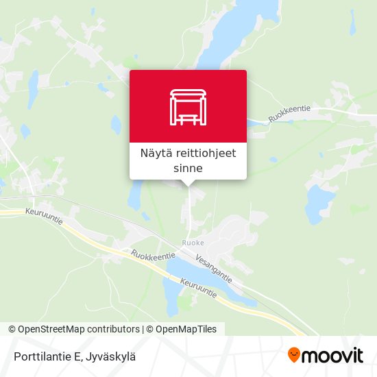 Porttilantie E kartta