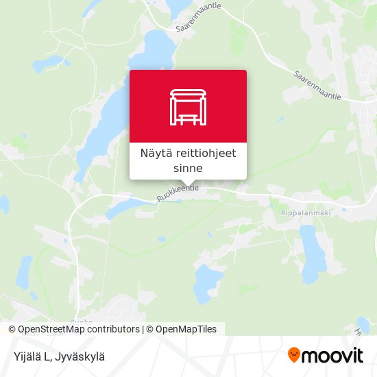 Yijälä L kartta