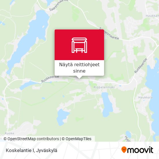 Koskelantie I kartta