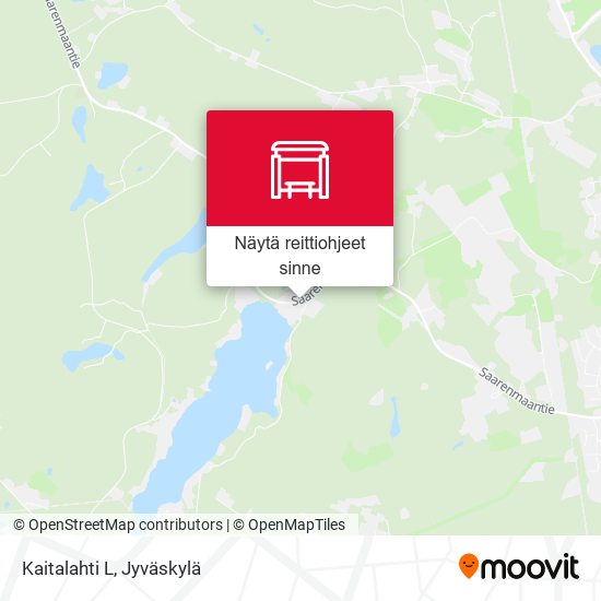 Kaitalahti L kartta