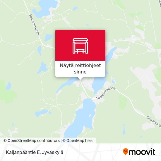 Kaijanpääntie E kartta