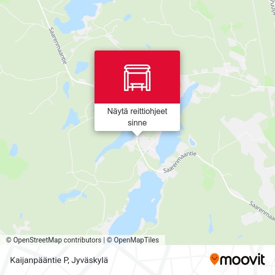 Kaijanpääntie P kartta