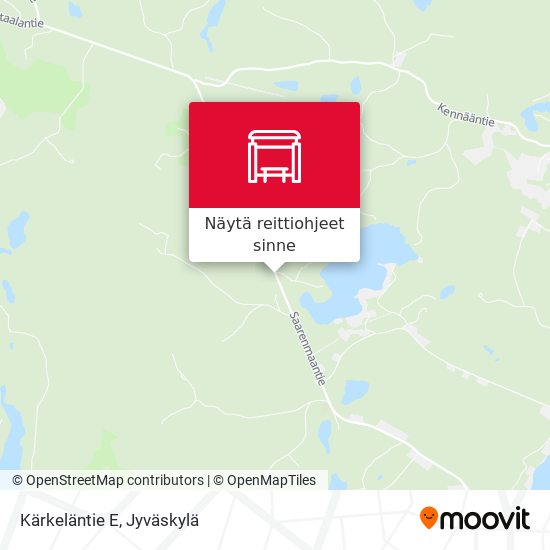 Kärkeläntie E kartta