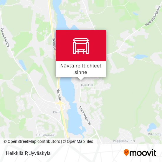 Heikkilä P kartta