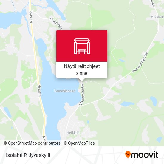 Isolahti P kartta