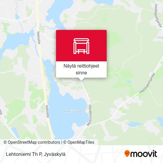Lehtoniemi Th P kartta