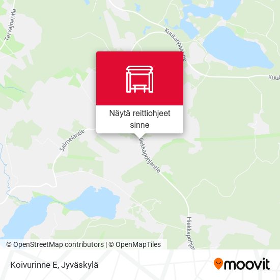 Koivurinne E kartta