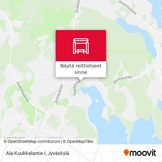 Ala-Kuukkalantie I kartta