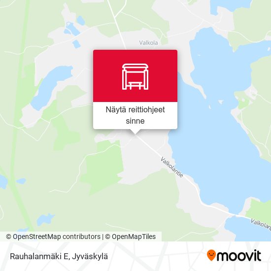 Rauhalanmäki E kartta
