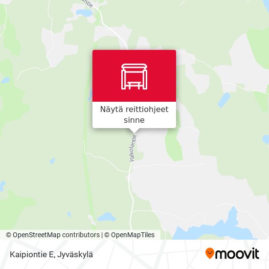 Kaipiontie E kartta