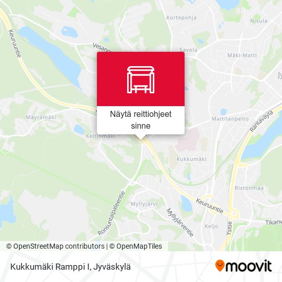 Kukkumäki Ramppi I kartta