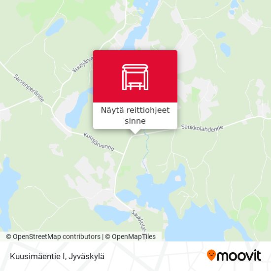 Kuusimäentie I kartta