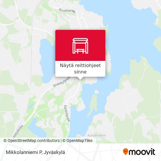 Mikkolanniemi P kartta
