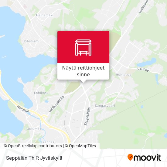 Seppälän Th P kartta