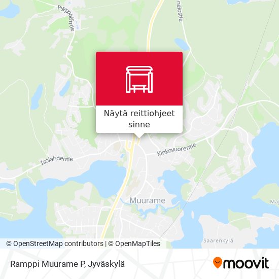Ramppi Muurame P kartta