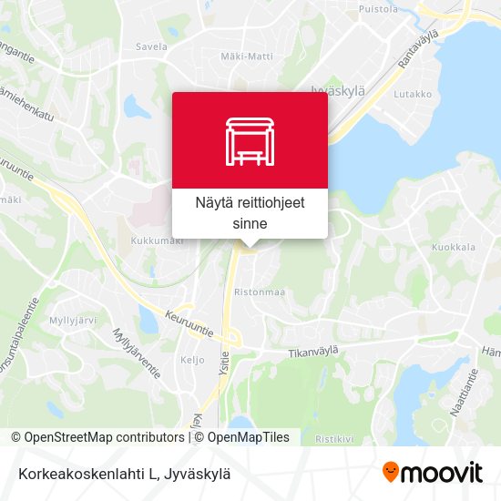 Korkeakoskenlahti L kartta