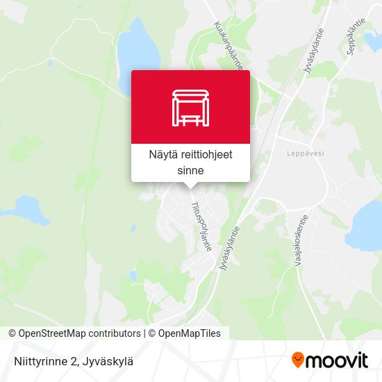 Niittyrinne 2 kartta