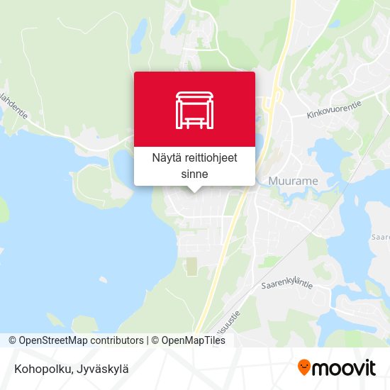 Kohopolku kartta