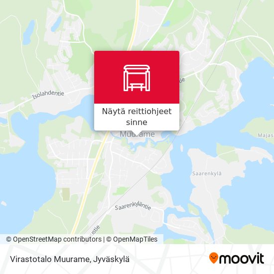 Virastotalo  Muurame kartta