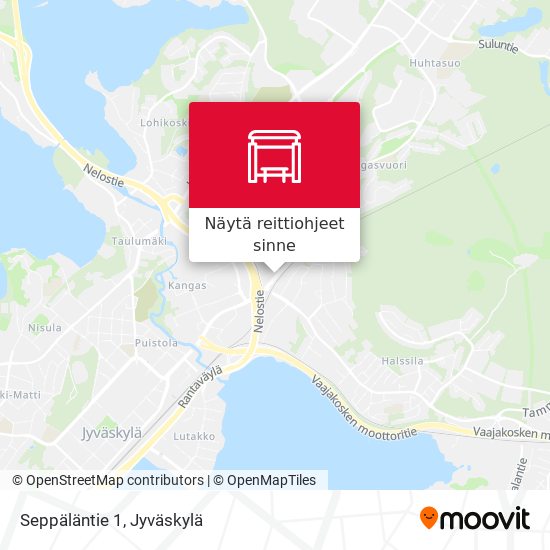 Seppäläntie 1 kartta