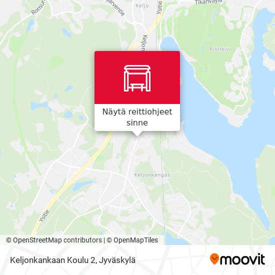 Keljonkankaan Koulu 2 kartta