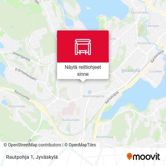 Rautpohja 1 kartta