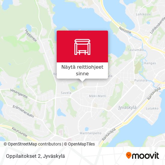 Oppilaitokset 2 kartta