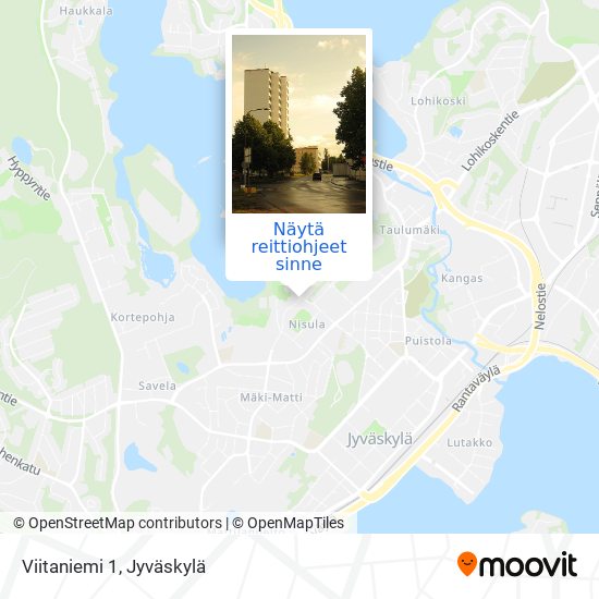 Viitaniemi 1 kartta