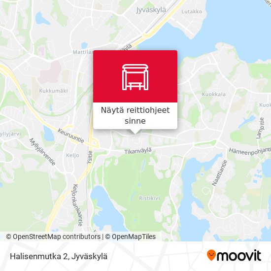 Halisenmutka 2 kartta