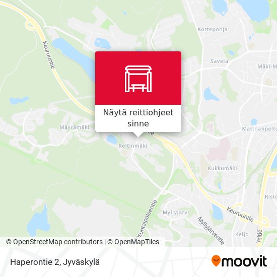 Haperontie 2 kartta