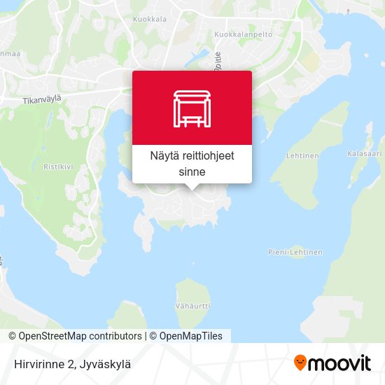Hirvirinne 2 kartta