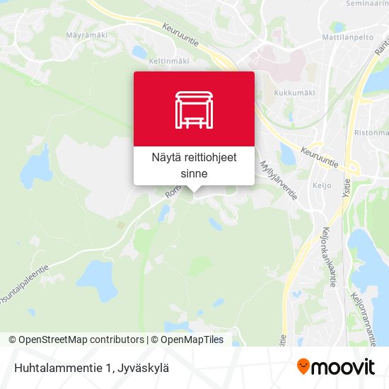 Huhtalammentie 1 kartta