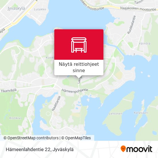 Hämeenlahdentie 22 kartta