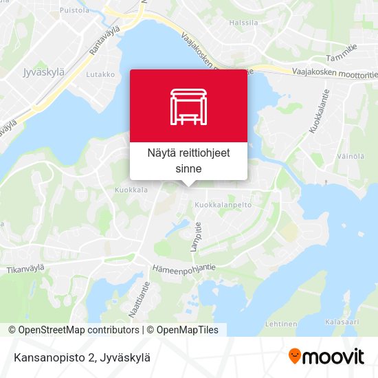 Kansanopisto 2 kartta