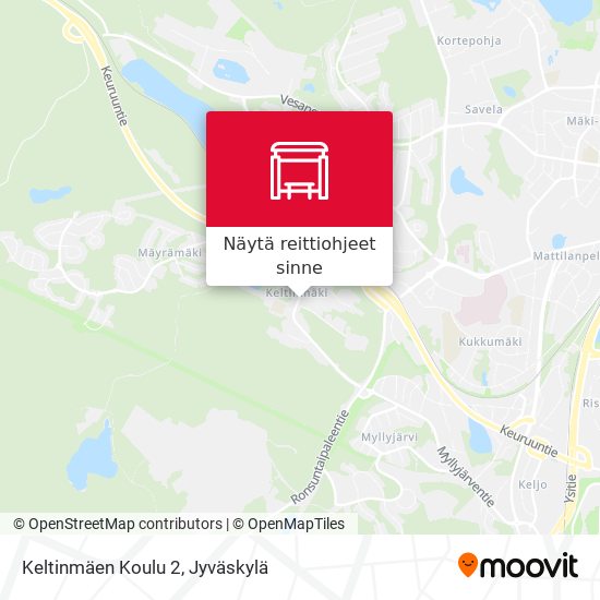 Keltinmäen Koulu 2 kartta