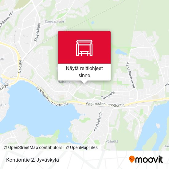 Kontiontie 2 kartta
