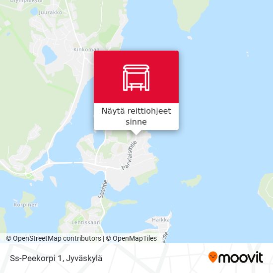Ss-Peekorpi 1 kartta