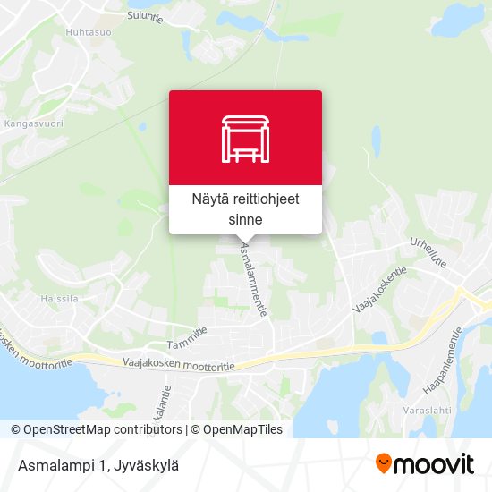 Asmalampi 1 kartta
