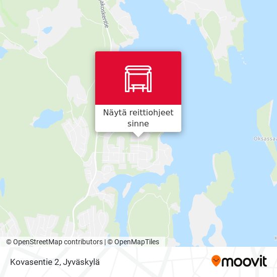 Kovasentie 2 kartta