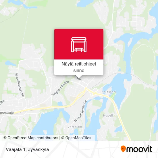 Vaajala 1 kartta