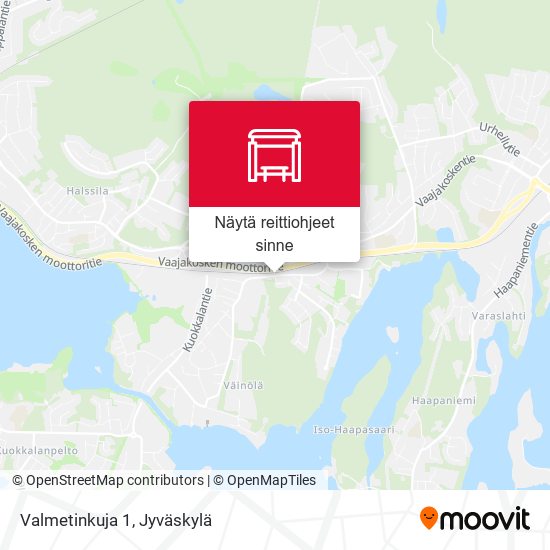 Valmetinkuja 1 kartta