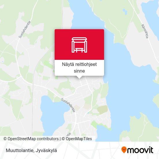 Muuttolantie kartta