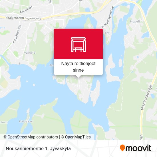Noukanniementie 1 kartta